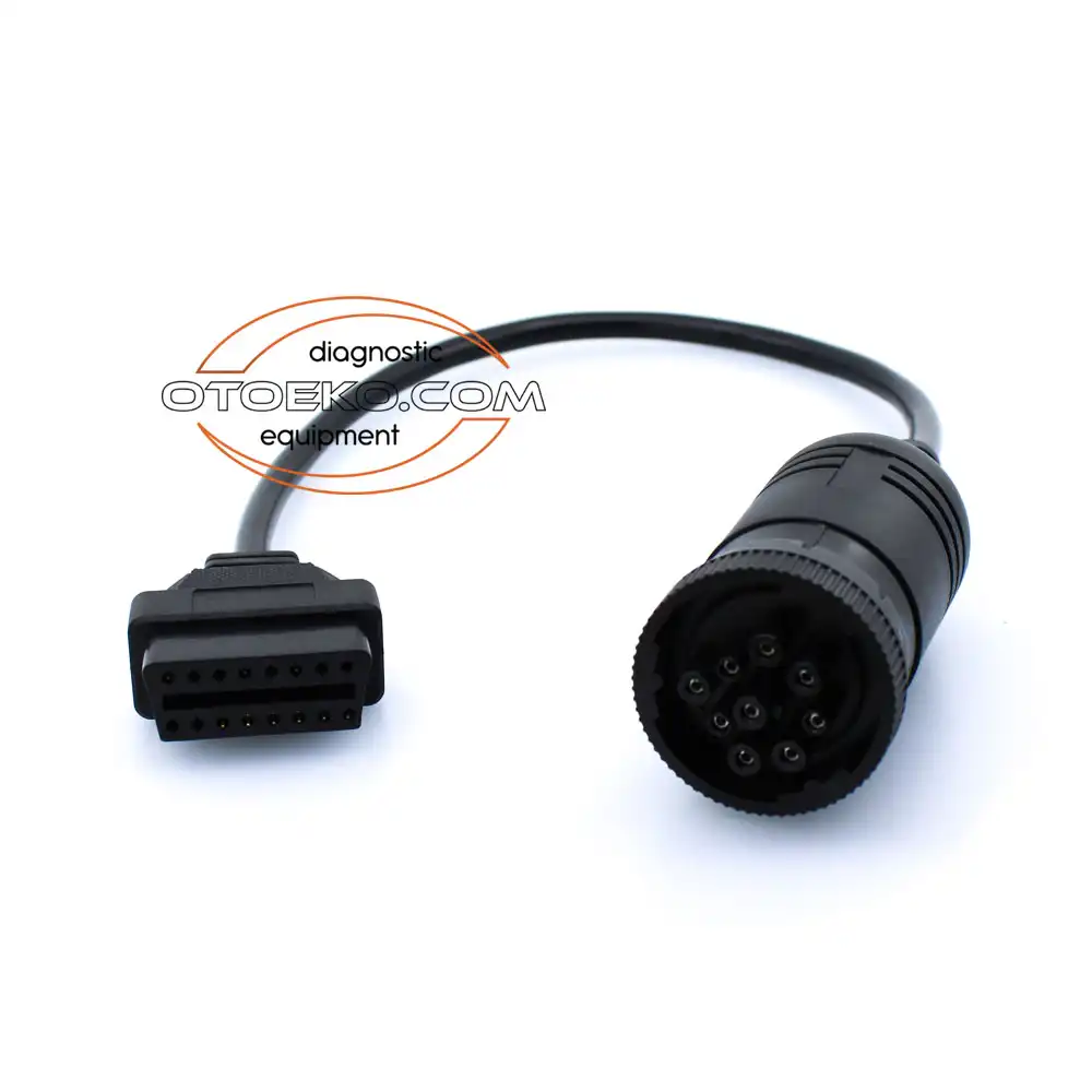 J1939 9 Pin - Obd2 OBD2 Diagnostic Adapter Cable - 10